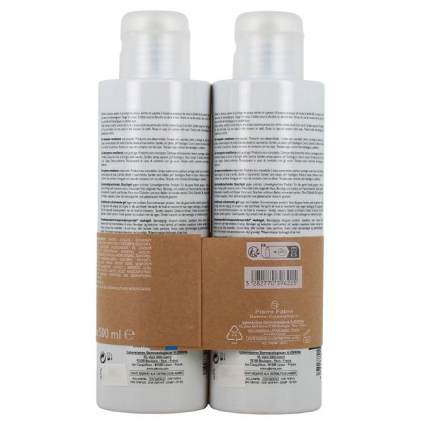 Gel Moussant Émollient Anti-grattage Exomega Control - 2 x 500 ml