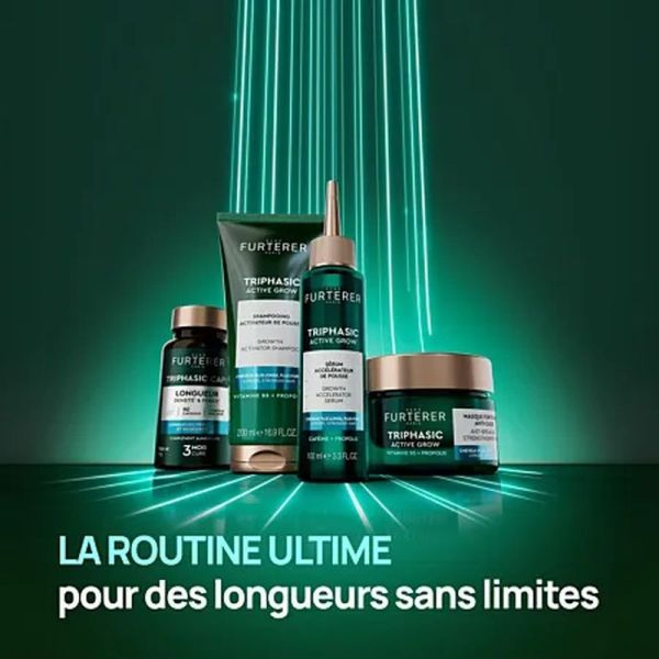 TRIPHASIC ACTIVE GROW - Shampooing Activateur de Pousse - 500 ml