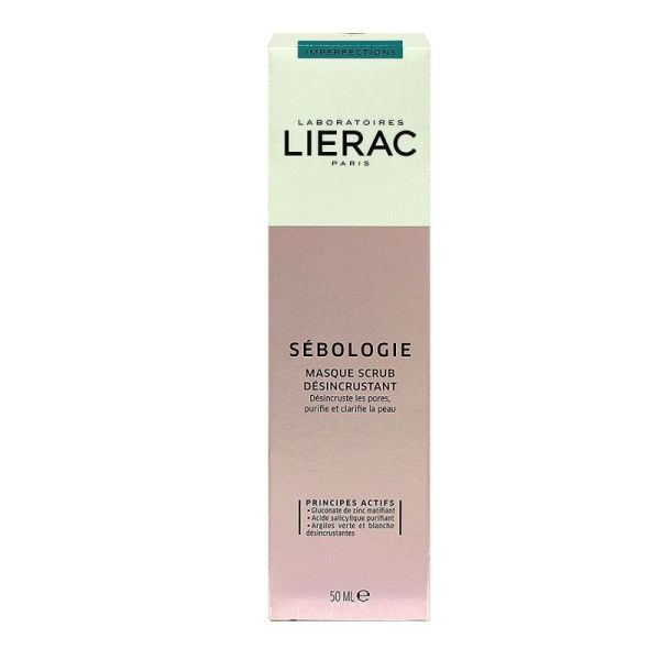 Lierac Sébologie masque scrub désincrustant 50ml