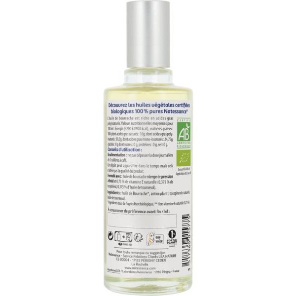 Natessance Hle 50Ml Bio Bourrache