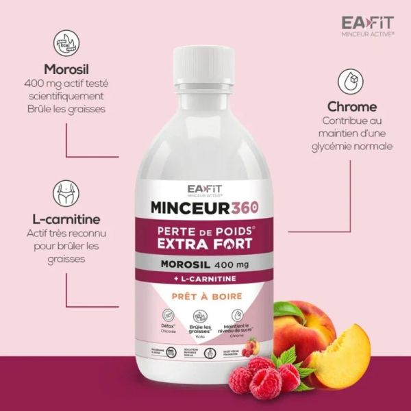 Minceur 360 Bruleur Extra Fort - 500 ml