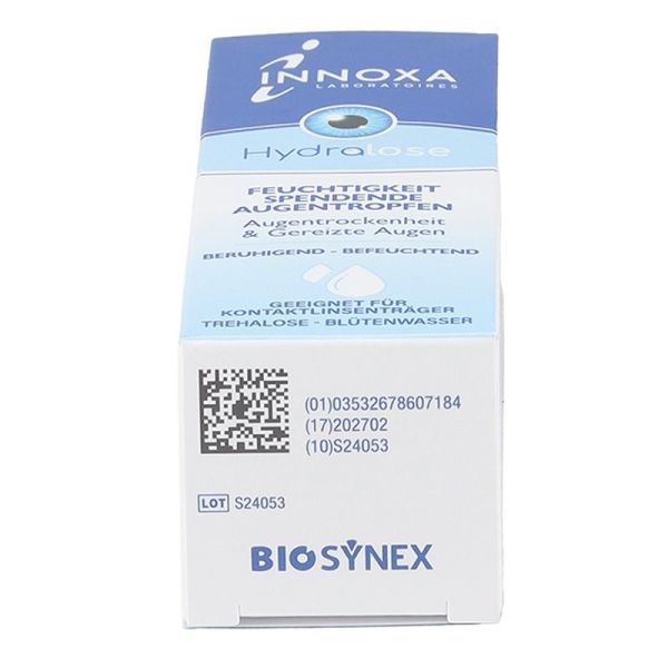 Hydralose Gouttes Oculaires Hydratantes Incolore - 10 mL
