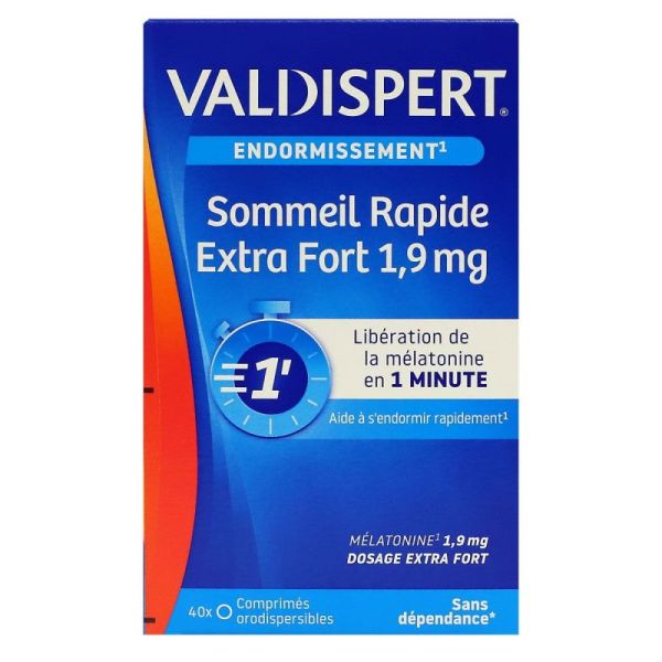 Valdispert Melatonine 1,9Mg Cpr 40