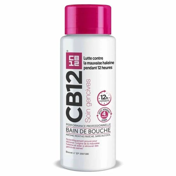 Bain de bouche soin gencives - menthe fraîche - 500 ml