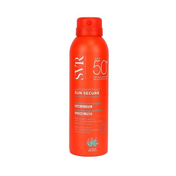 Svr Sun Secure 50 Lait Crepitant 200Ml