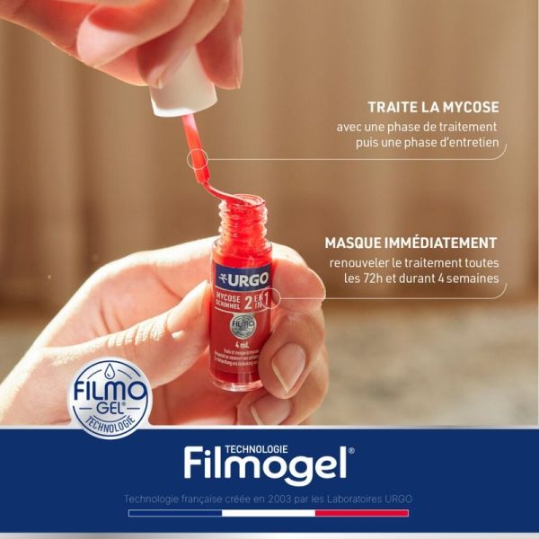 Filmogel Mycose 2 en 1 - 4 ml