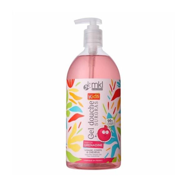 Mkl Gel Douche 1L Grenadine Kids