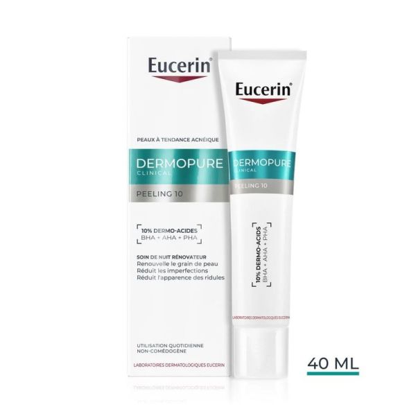 CLINICAL PEELING 10 SOIN DE NUIT RÉNOVATEUR DERMOPURE - 40 ml