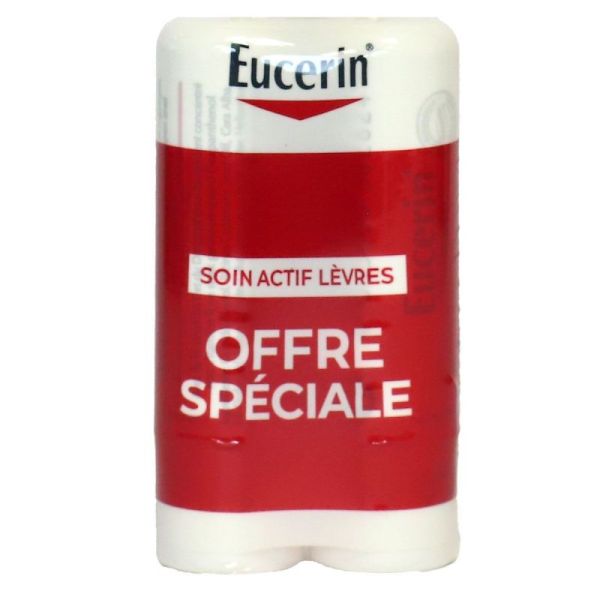 Labello Soin actif lèvres stick 2x4,8g