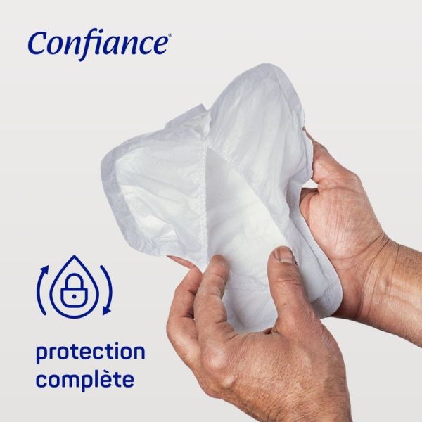 Protections Absorbantes Anatomiques 4 Gouttes Confiance Men - 14 unités