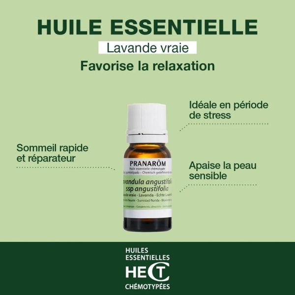 Huile Essentielle de Lavande vraie - 10 ml