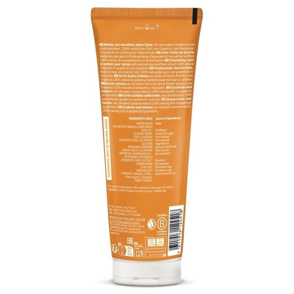 Crème de Douche dynamisante à l'Argousier - 200 ml