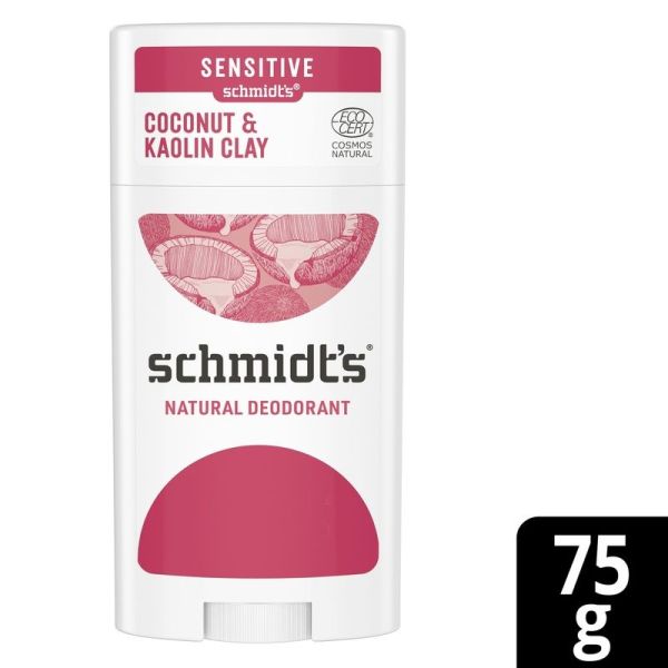 Déodorant peaux sensibles argile et noix de coco - 75 g