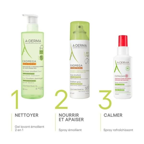 Spray Émollient Exomega Control - 200 ml