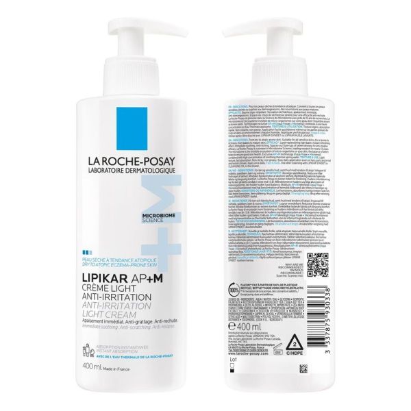 LIPIKAR CRÈME AP+M - 400 ml