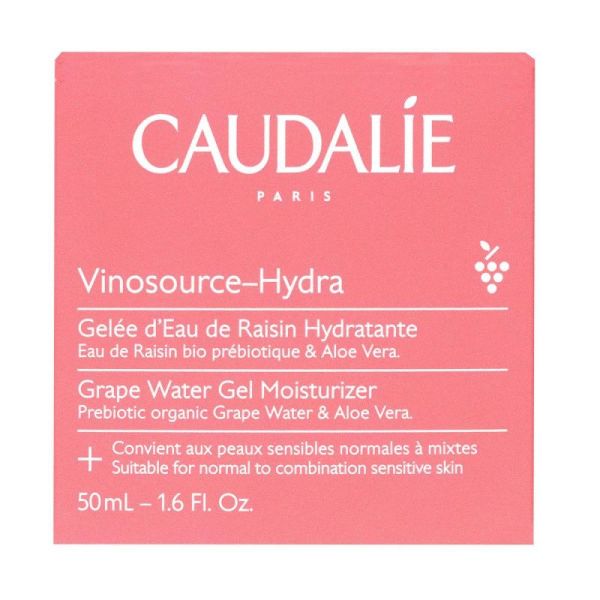 Vinosource Hydra gelée d'eau de raisin hydratante 50ml