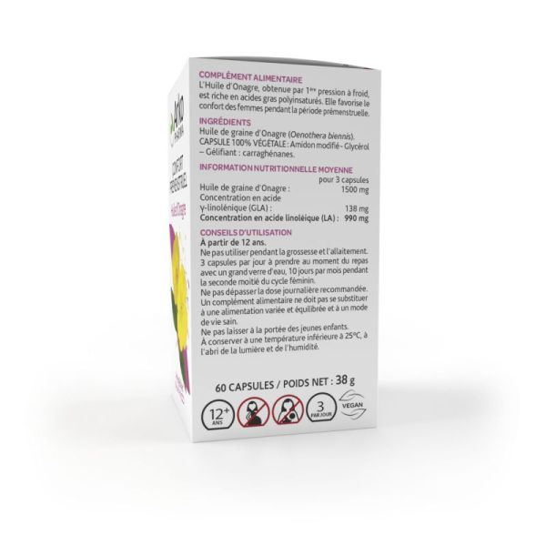 Arkogelule Bio Huile Onagre Caps 60