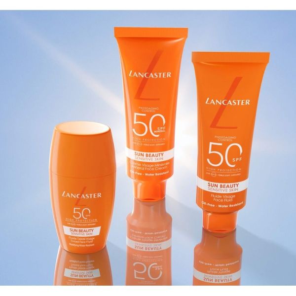 Fluide Solaire SPF50 - Visage - Peaux Sensibles et Réactives SUN BEAUTY SENSITIVE SKIN - 50 ml