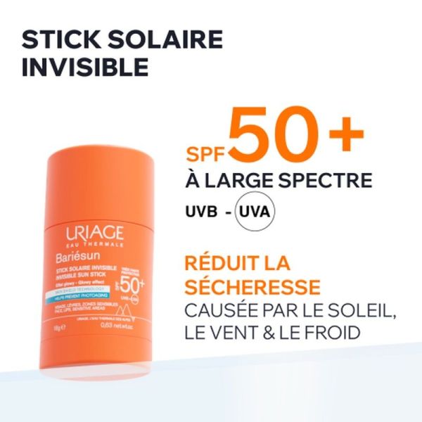 STICK SOLAIRE INVISIBLE SPF50+ Bariésun - 18 g