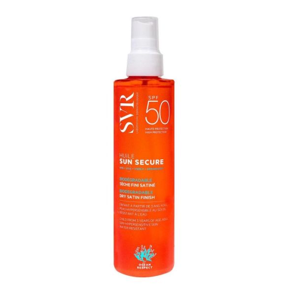 Svr Sun Secure 50 Huile Corps 200Ml