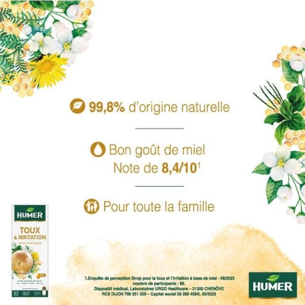 Sirop Toux et Irritation - 100 ml