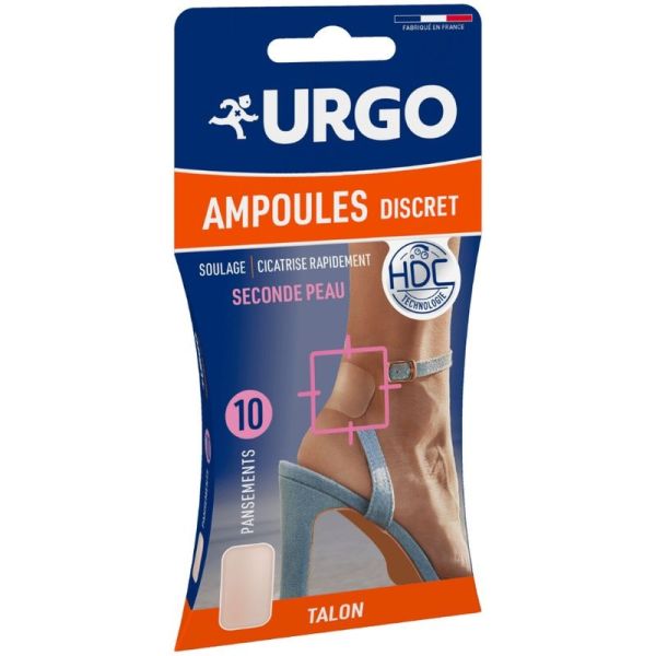 Traitement Ampoule Ultra Discret - Talon - 5 pansements