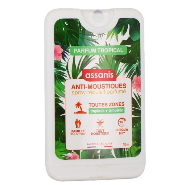 Spray Anti-Moustiques Répulsif - Tropical - 40 ml