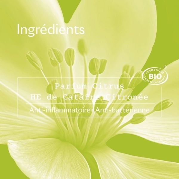 Recharge Déodorant Citrus Roll-On 24h - 50 ml