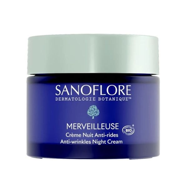 Crème Nuit Anti-rides MERVEILLEUSE - 50 ml
