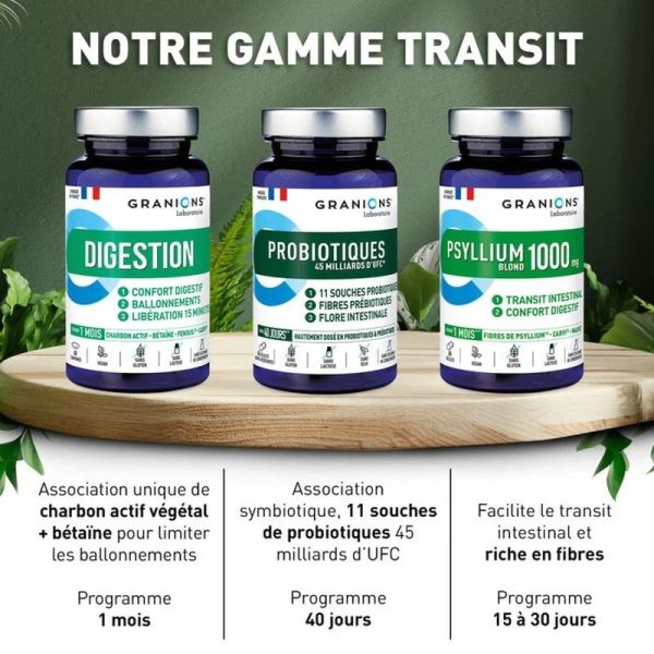 Probiotiques et Prébiotiques - 40 gélules gastro-résistantes