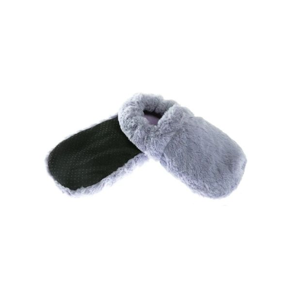 Chaussons chauffants bouillotte - Taille unique 36/42