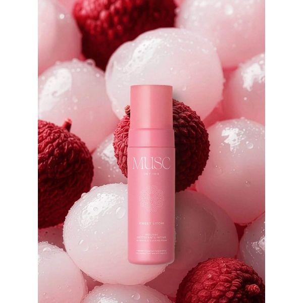 Mousse nettoyante intime - Sweet Litchi - 150 ml