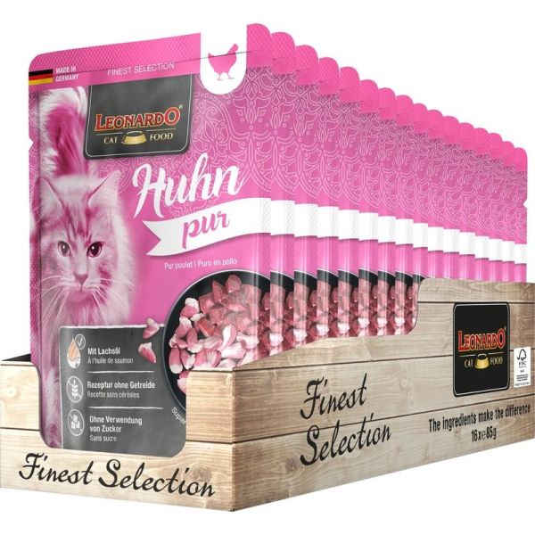 Leonardo Sachet Fraicheur Poulet - 85 g