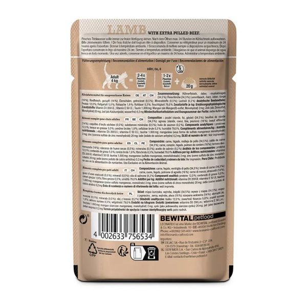 Sachet fraîcheur Agneau + Extra Pulled Boeuf - 70 g