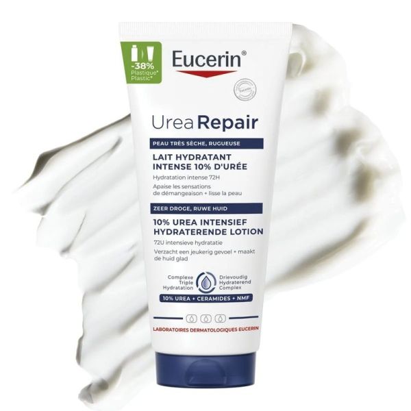 Lait Hydratant Intense Repair 72H Peau Très Sèche, Rugueuse 10% d'Urée - Peau Très Sèche, Rugueuse - 200 ml