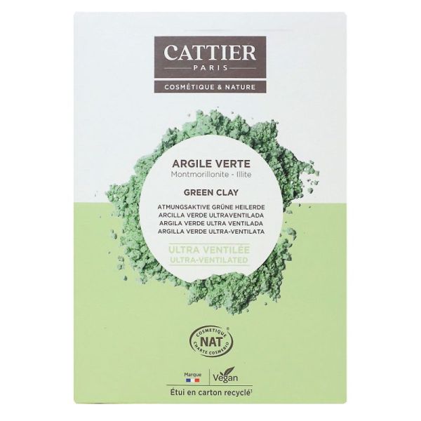 Cattier Argile Vrac Vert Ventilee 250G