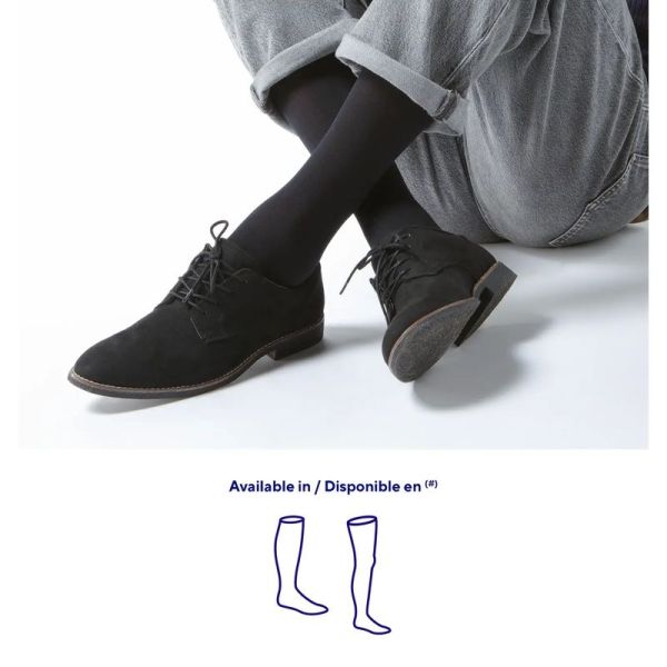 Venoflex Élégance Chaussettes de contention Classe 2 - Noir - Taille 3 Long