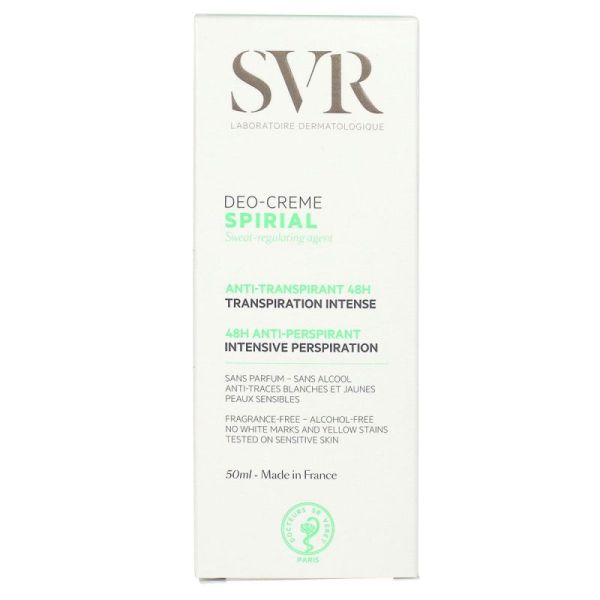 Svr Spirial Deo Creme Tb50Ml