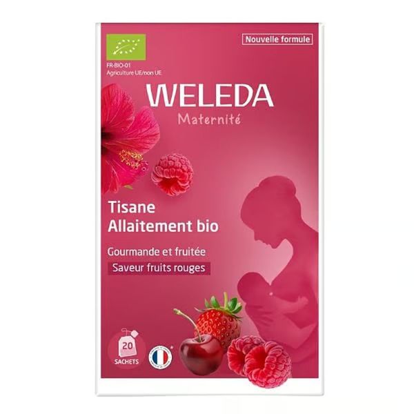 Tisane Allaitement bio Fruits rouges - 20 sachets de 2 g