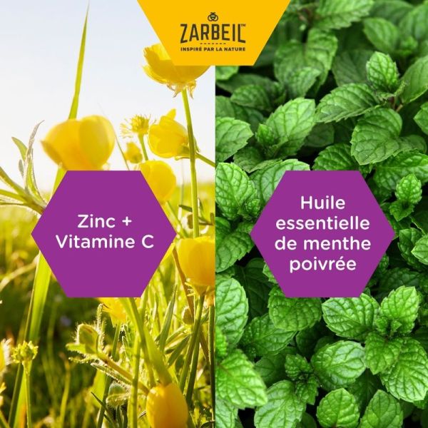 Gorge & Immunité - Miel Citron - 24 pastilles