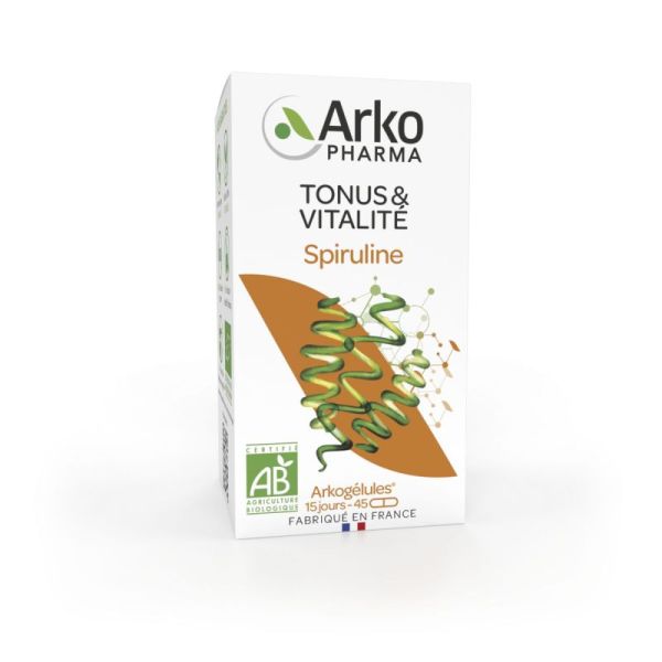 Arkogelule Bio Spiruline 390Mg Bte 45