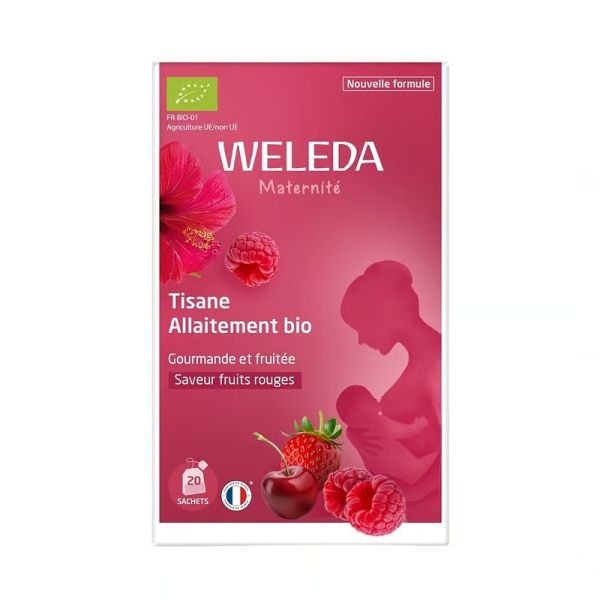 Tisane Allaitement bio Fruits rouges Maternité - Duo - 2 boîtes de 20 sachets