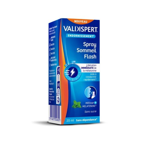 Spray Mélatonine Sommeil Flash - 20 ml