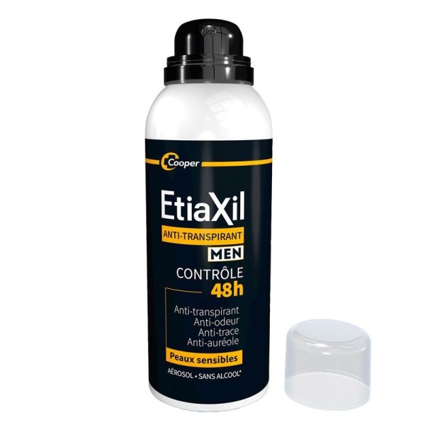 Anti-transpirant Homme Contrôle 48h - Transpiration Modérée MEN - 2 x 150 ml
