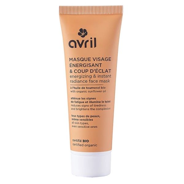 Masque visage énergisant et coup d'éclat - 50 ml