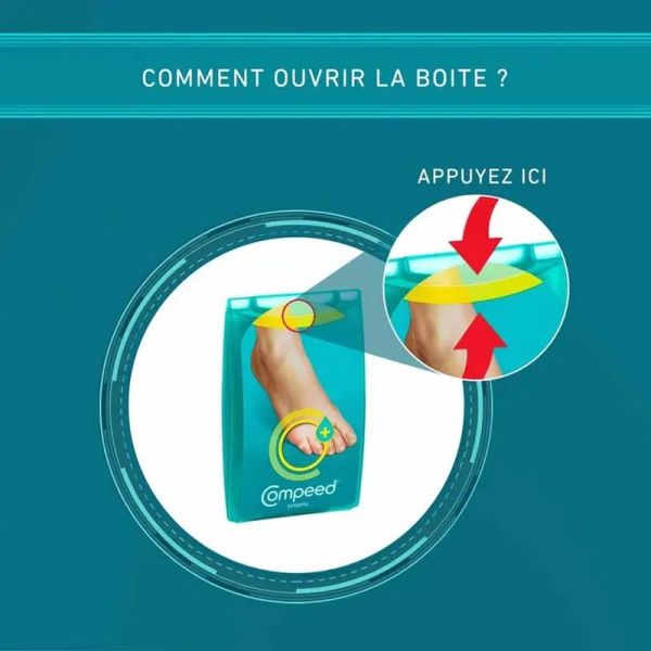 pansements Durillons - Moyen format, 6 pansements