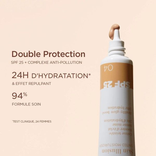 Skin Illusion Crème Teintée SPF25 - Teinte 04 30 ml