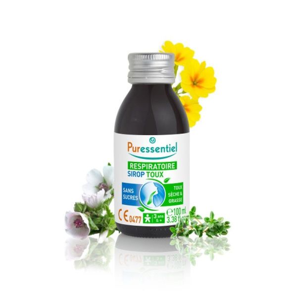 Sirop Toux Sans Sucres Respiratoire - 100 mL