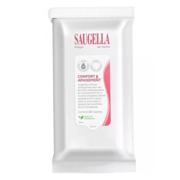Poligyn Lingettes Hygiène Intime - 15 lingettes
