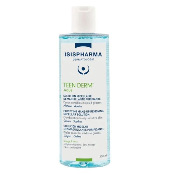 Solution Micellaire Démaquillante Purifiante Teen Derm Aqua - 400 ml